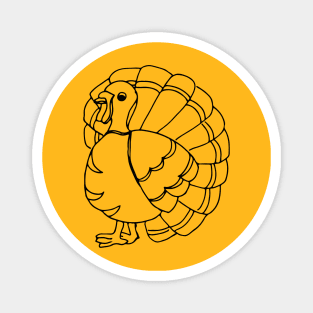 Thanksgiving Turkey Magnet